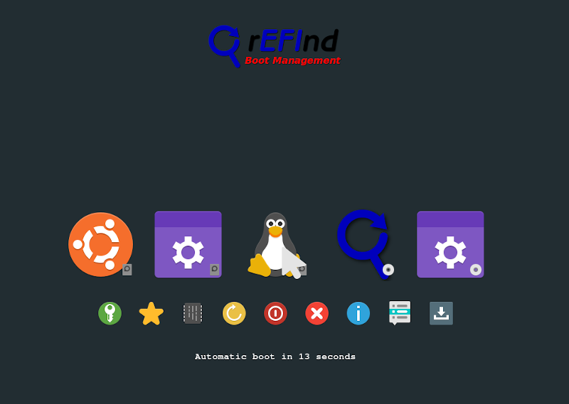 The Papirus theme uses distinctive icons against a dark background.